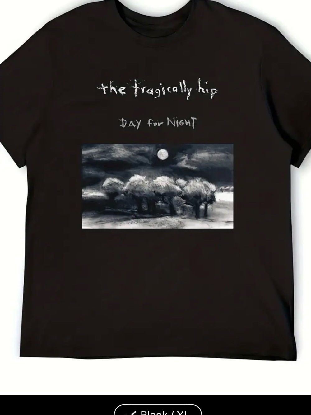 Tragically Hip XL printed Tshirt new no brand
